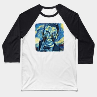 Mr. Bean Van Gogh Style Baseball T-Shirt